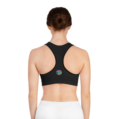 TWISTED PICKLE HEART Sports Bra