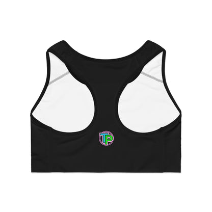 TWISTED PICKLE HEART Sports Bra