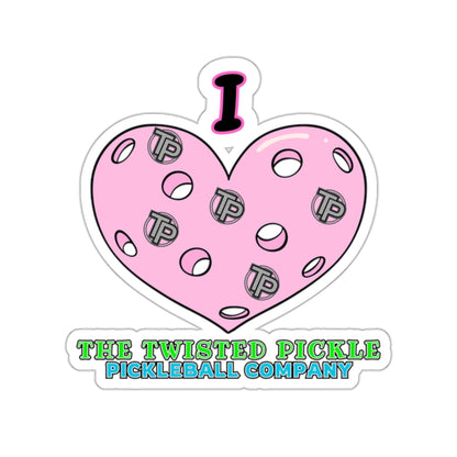 I HEART TP Kiss-Cut Stickers